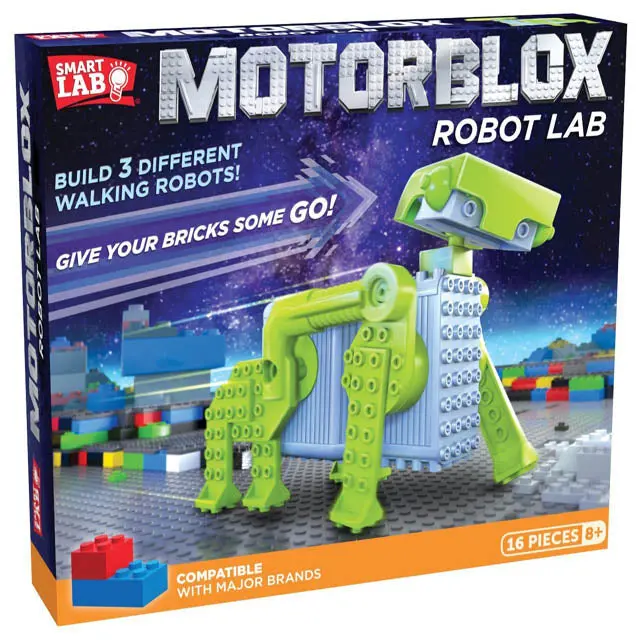 Motorblox Robot Lab – 3-In-1 Buildable Robotics Kit For Creative Engineering Play 1
