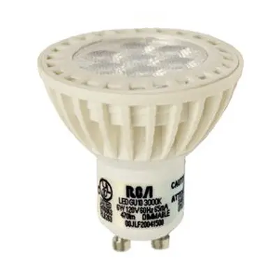 Mr16 Led Bulb – Gu10 Base, Warm White (3000K), Dimmable, 120V, Equivalent To 40W Incandescent 1