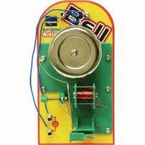 Mx-510B Electric Bell Kit - Battery-Powered (2×Aa) Wired Doorbell Assembly 1
