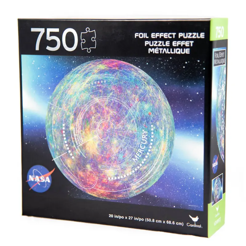 Nasa Planets Foil-Embellished Jigsaw Puzzle – 750 Pieces, 20" X 27" 1