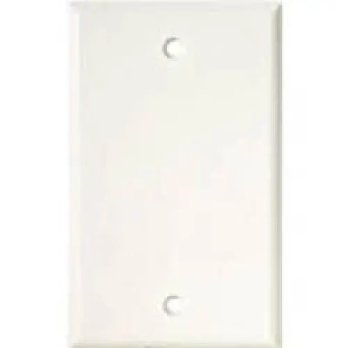 Np-Jfbw Blank Wall Plate – White, Single-Gang 1