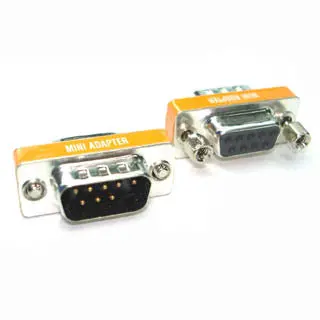 Null Modem Adapter – Db9 Male To Female Cross-Wired For Direct Serial Communication 1