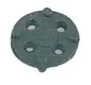 Nylon Transformer Insulator – 6.38Mm Diameter, Precision Round Design, 10-Pack 1