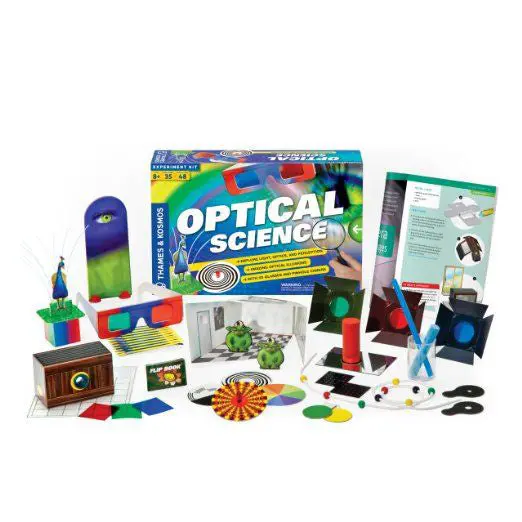 Optical Science Experiment Set – Foundational Light & Lens Activities 1
