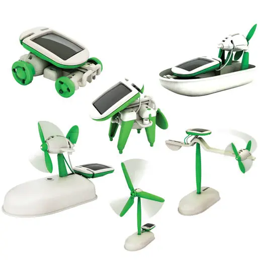 Owi Msk610 Solar Power Educational Kit – 6-In-1 Buildable Models With 21 Snap Parts 1