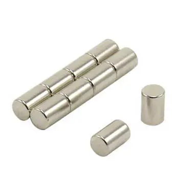 Pack Of 10 Magnetic Rods – 6.35 Mm Diameter × 9.5 Mm Length 1