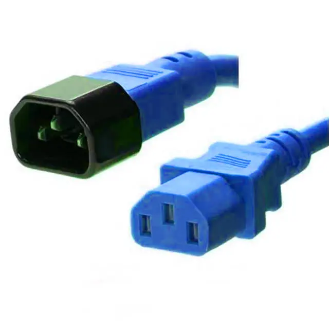 Pc5A-12D-06006F 6-Foot Blue Jumper Cord – 3/18 Awg Sjt, C14 To C13, 105°C Rated 1