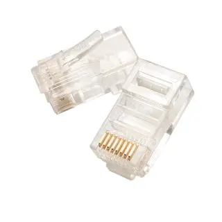 Ph114L5-8R – Round Cat5E Modular Plug (8P8C), Rj45, Shielded, 2-Pack 1