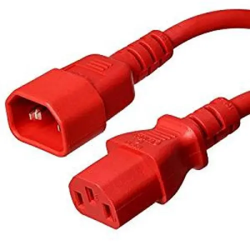 Pow101-10Rd-1 – 10 Ft Round Red Sjt Jumper Cord (3/18 Awg) 1
