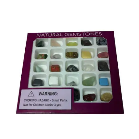 Premium Gemstone Collection Display Box – Organized Storage For Mineral And Crystal Samples 1