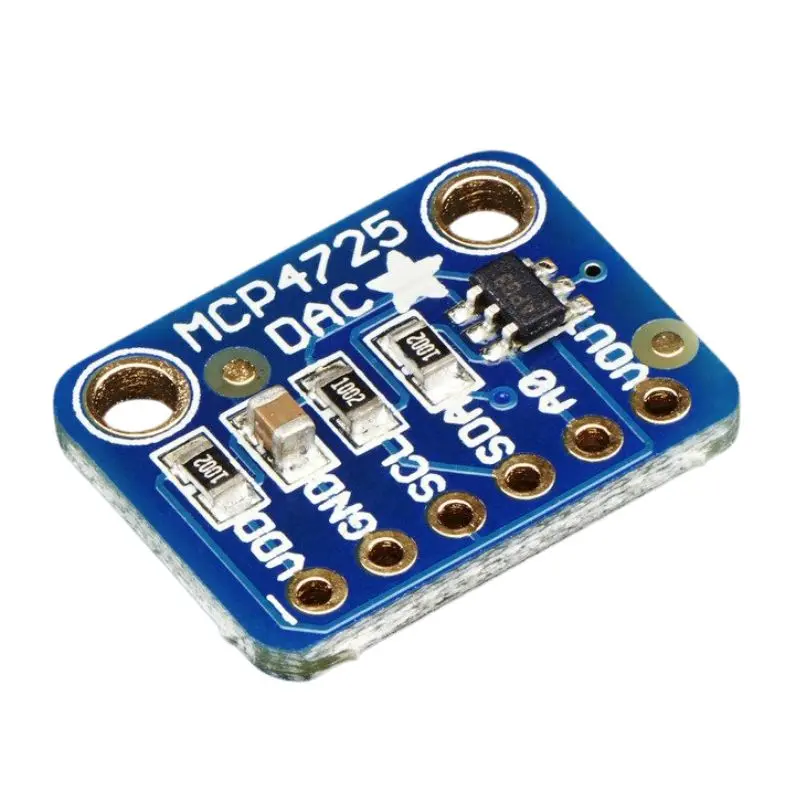Proda-004725 12-Bit Dac Module — I²C Interface, Mcp4725, Compatible With 3.3V & 5V Logic 1