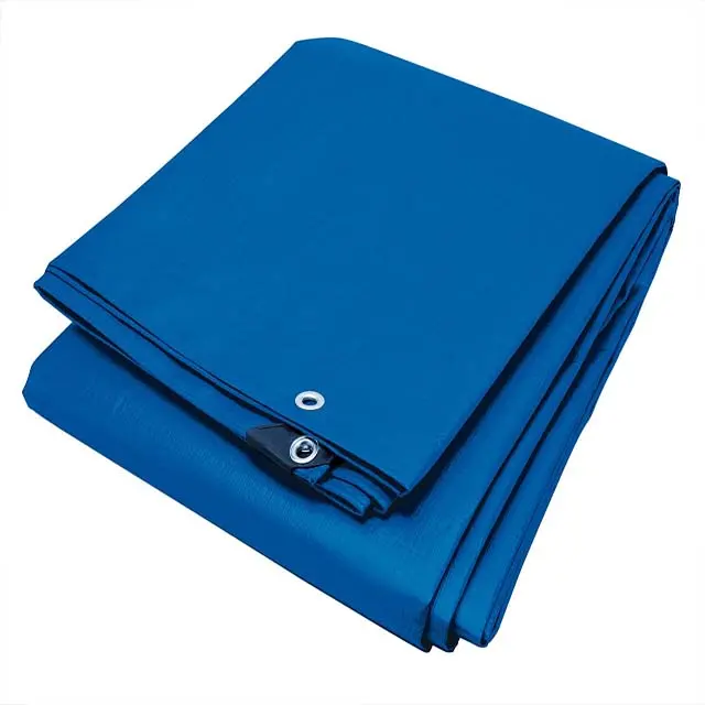 Pt1620 Heavy-Duty Woven Polyethylene Tarp – 15.33 Ft × 19.67 Ft, Blue 1