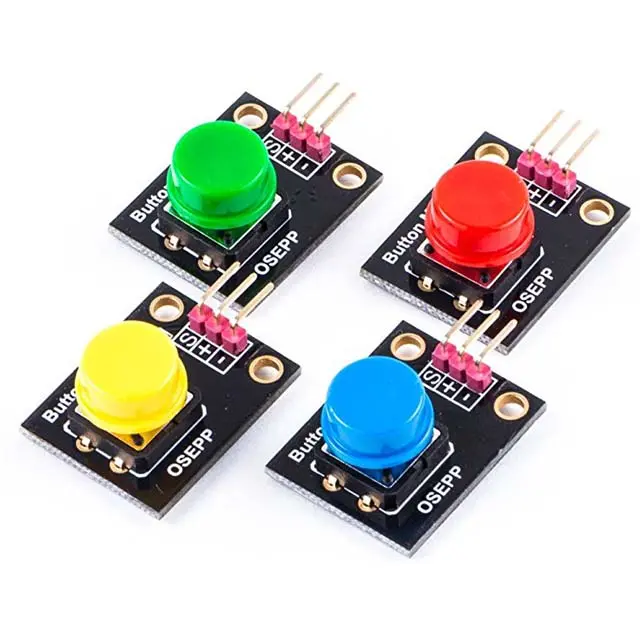 Push-04 Tactile Push Button Module Kit — 4-Button Assortment In Vibrant Colors 1