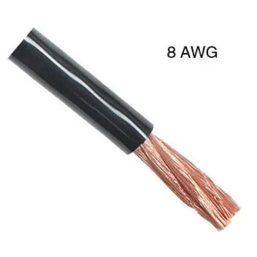 Pw08100Black 8Awg Black Power Extension Cord – 10 Feet 1