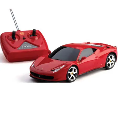 Radio-Controlled 1:32 Scale Ferrari 458 Italia Toy Car – 5.75" Long (Model 389075) 1