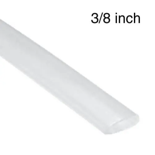 Raw304812 – 3/8" × 4 Ft White Adhesive Heat-Shrink Tubing – 3:1 Ratio, 600V, 125°C 1
