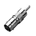 Rca-To-Bnc Adapter – Bnc Jack Input, Rca Plug Output (4 Per Pack) 1