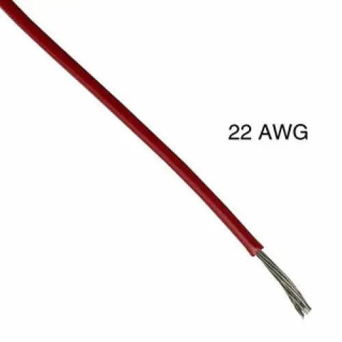 Red 22 Awg Stranded Wire – 200 Feet Spool 1