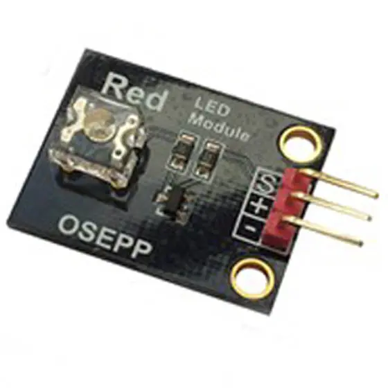 Red Led Module – Low-Voltage Arduino-Compatible Indicator 1