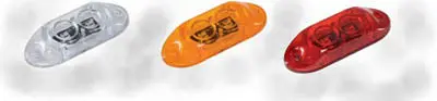 Red Trailer Side Marker Light – Dot-Compliant 1
