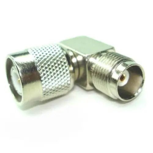 Right-Angle Tnc Adapter: Male To Female 1