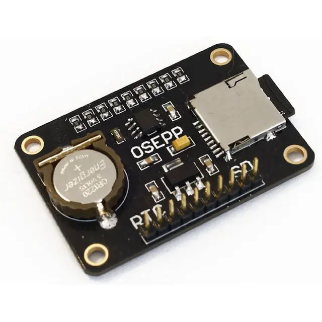 Rtcsd-01 Real-Time Clock + Microsd Card Breakout — Dual Function, 3.3–5V Compatible 1