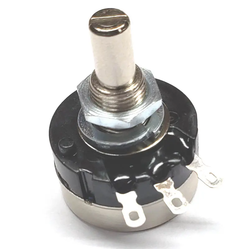 Rv24Yn B103 20S Linear Potentiometer – 10Kω, 1/4-Inch Round Split Shaft, 29Mm, 2W 1