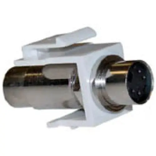 S-Video Keystone Coupler — Gold-Plated Jk-To-Jk Connector 1
