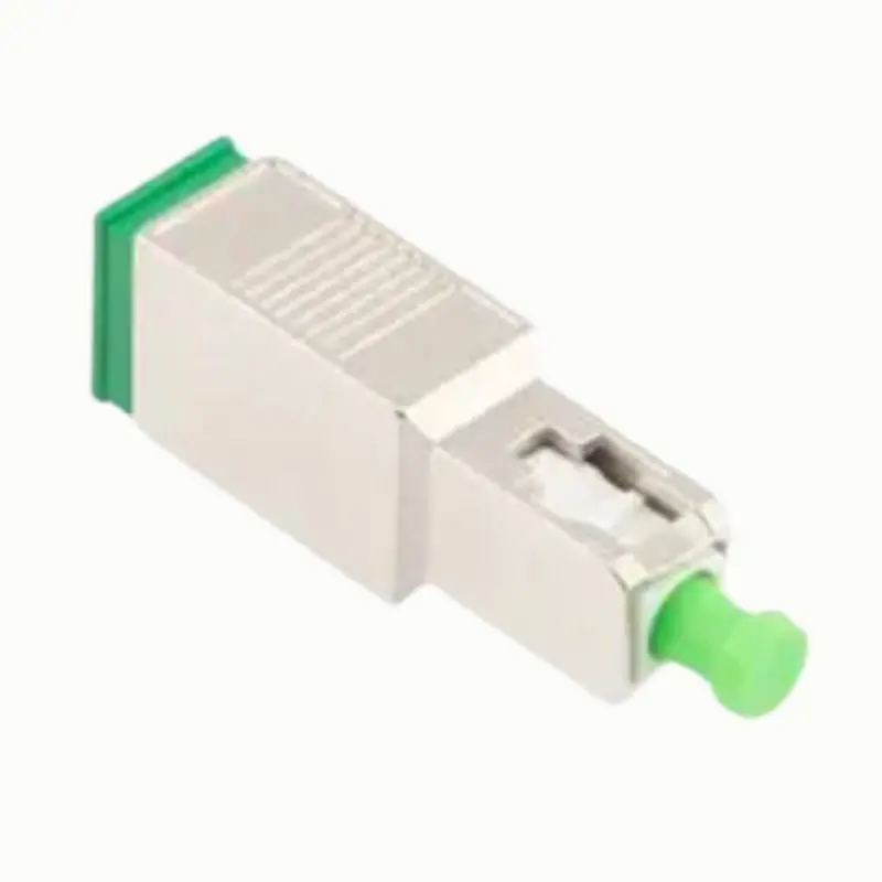 Sc-Connect Single-Mode Apc Fiber Attenuator – 11 Db, Green Housing 1