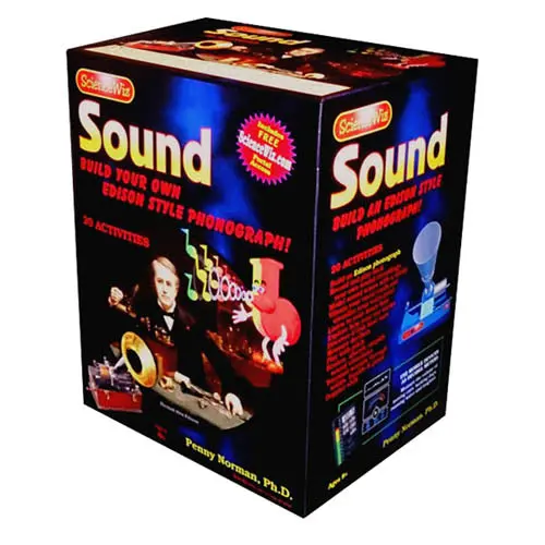 Sciencewiz Sound Exploration Kit – Build, Experiment & Record Vibrations 1
