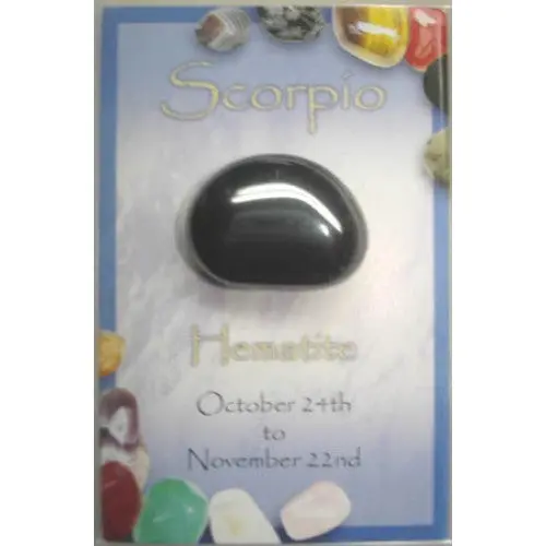 Scorpio Zodiac Stone Display Box – Curated Gemstone Collection For Astrological Interest 1