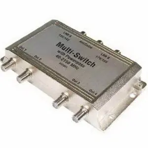 Self-Powered 3×4 Satellite Multi-Switch – Active Signal Management (Zds5007) 1