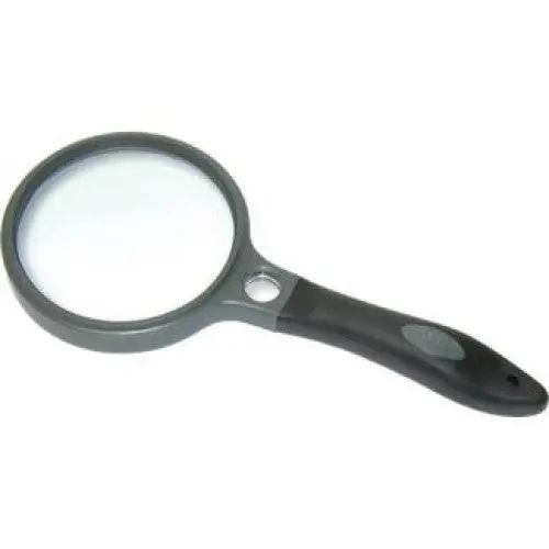Sg-12 Compact Dual-Focus Handheld Magnifier (2X & 11.5X) Featuring Soft-Touch Grip And Protective Case 1