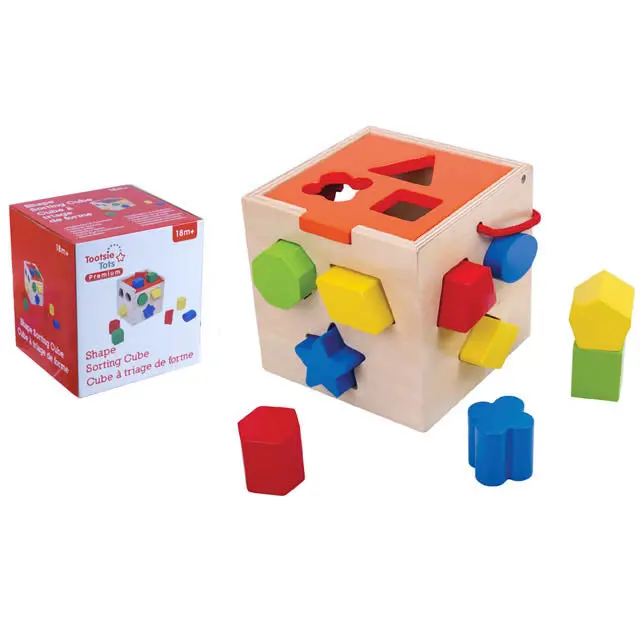 Shape Sorting Toy For Toddlers – 13-Piece Cognitive Development Kit 1