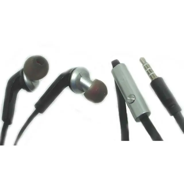 Silver Wired Earphones With Mic — 32Ω Impedance, 3.5Mm Jack, 3.6-Foot Cable, 32Mw Output 1