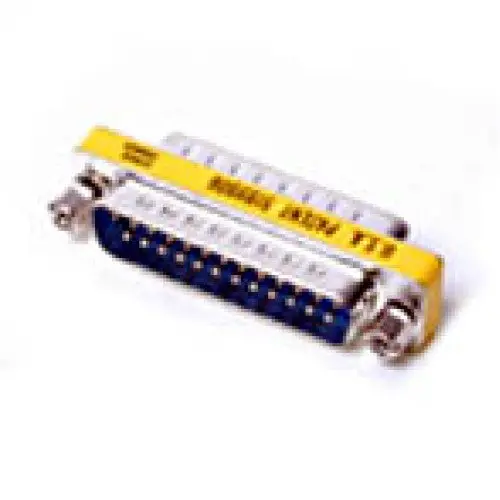 Slim Db25 Male-To-Female Gender Changer – Compact Adapter 1