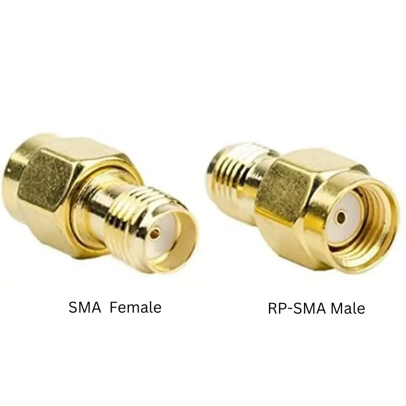 Sma Female To Rpsma Male Adapter – Rf Coaxial Interface 1