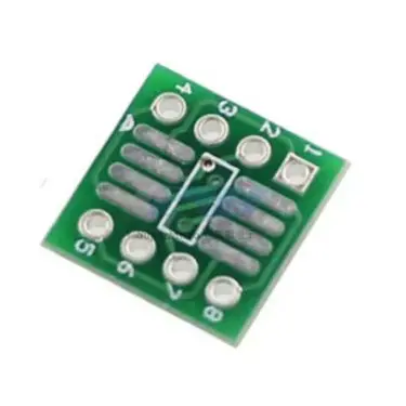 Smd-To-Dip Adapter Board – Converts Tssop8, Ssop8, Sop8 To 8-Pin Dip Socket 1