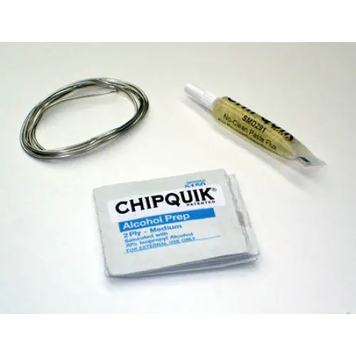 Smd1 Complete Smd Removal Kit – Features Desoldering Alloy, Activated Flux, And Cleaning Wipes 1
