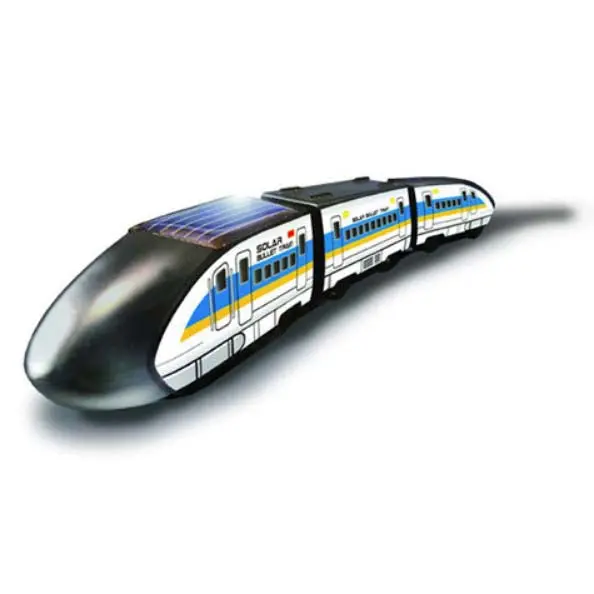 Solar-Powered Bullet Train Model – Educational Stem Toy 1