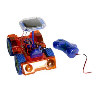 Solar-Powered Go-Go Vehicle With Hand-Crank Generator 1
