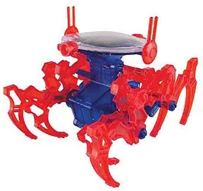 Solar-Powered Walking Spider Kit — ~50-Piece Build-Your-Own Robotics Project (Ckr-042) 1