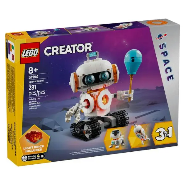 Space Robot Creator Building Kit – 281-Piece Stem Construction Set 1