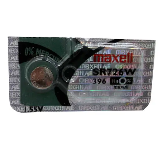 Sr726W Silver Oxide Battery – 1.55V, Equivalent To Sr726Sw And 396 Series 1