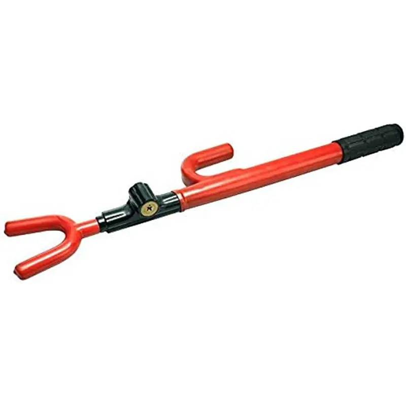 Steering Wheel Lock With Keys – Vehicle Anti-Theft Security Device For Cars And Suvs 1