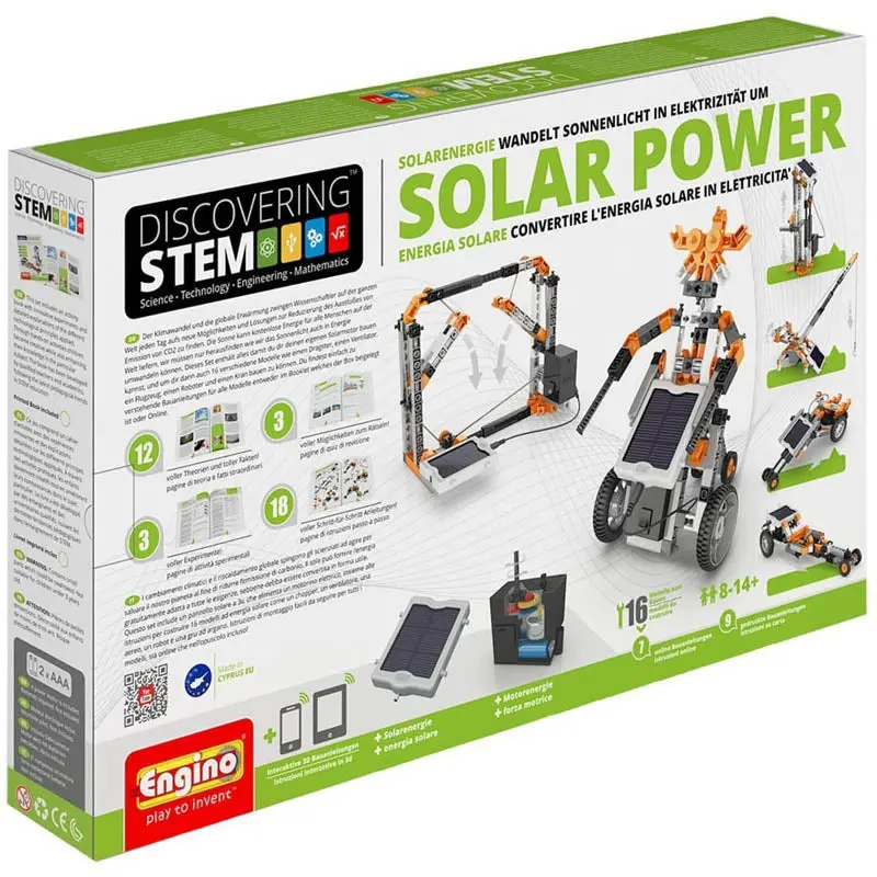 Stem30 - Solar-Powered Educational Building Kit (16 Models) 1