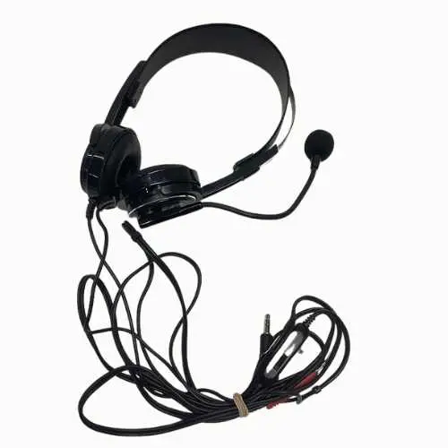 Stereo Headset With Built-In Microphone – 3.5Mm Dual Jack, Adjustable Volume 1