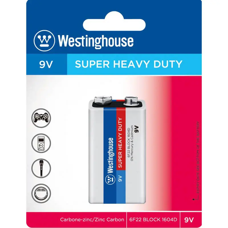 Super Heavy-Duty 9V Alkaline Battery – Long-Lasting Power, Reliable Performance 1