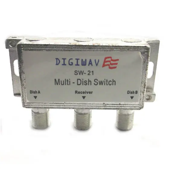 Sw-21 Satellite Multi-Dish Switch – Dual-Input Signal Combiner (Dgssw21) 1