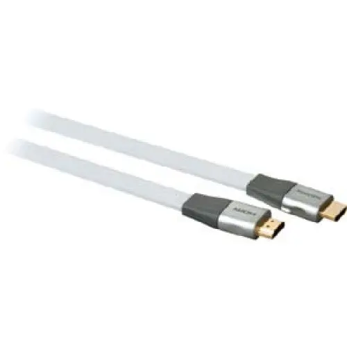 Swv3436H/17 - 6Ft Flat White Hdmi Cable For High-Speed 3D And Blu-Ray Playback 1